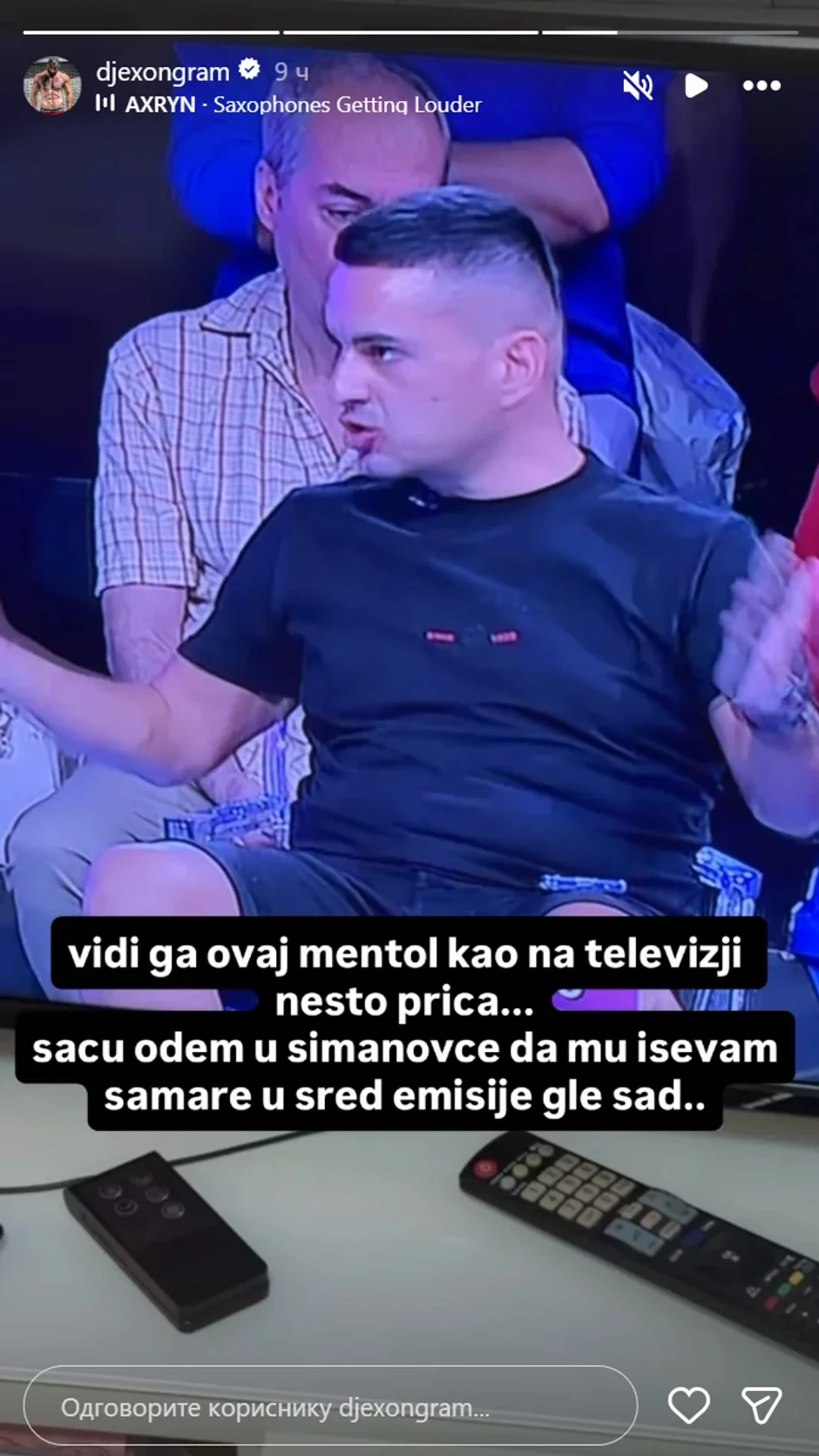 Bivši učesnik "Zadruge" zapretio Bebici: "Idem u Šimanovce, sevaće šamari"