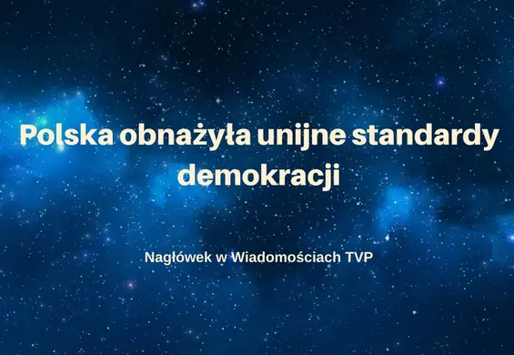 Prawica odleciała po zwycięstwie Tuska, dlatego umieściliśmy jej cytaty na tle kosmosu