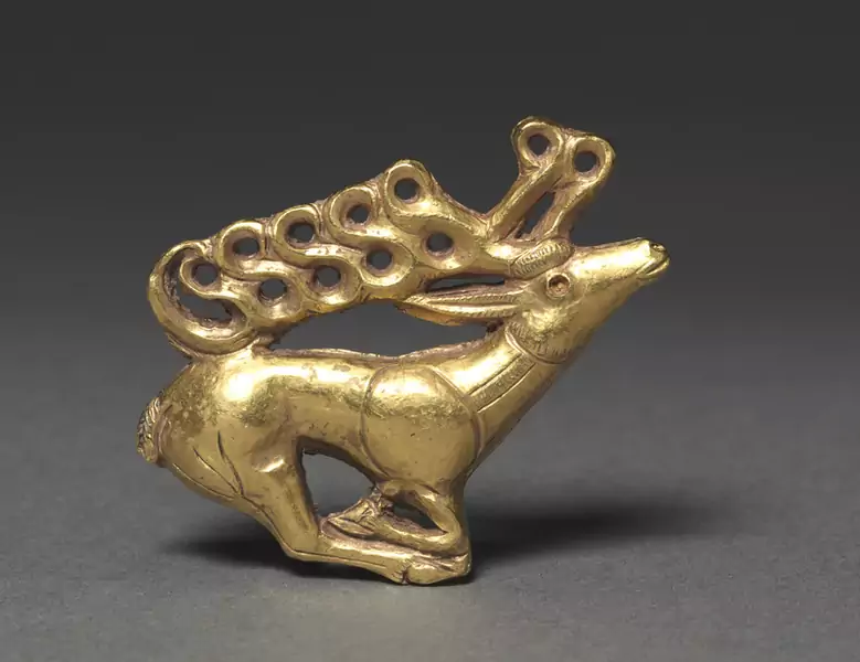 Złoty jeleń, jeden z najbardziej znanych przedmiotów z okresu scytyjskiego
