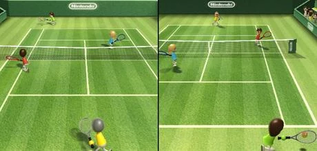 Screen z gry "Wii Sports"