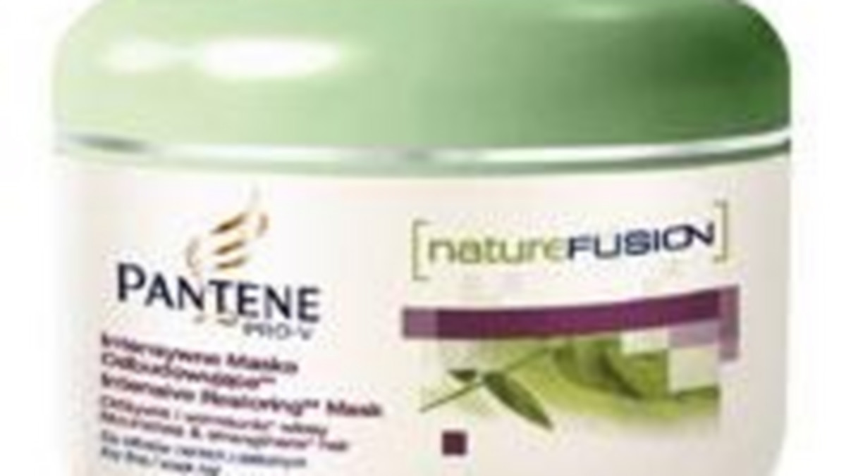 Maska intensywnie odbudowująca Pantene Pantene Pro-V Nature Fusion pomaga przywrócić włosom siłę i optymalny poziom nawilżenia oraz chronić przed uszkodzeniami. Produkt zawiera aż 2 razy więcej substancji odżywczych niż zwykła odzywka do spłukiwania. Głęboko nawilża, odbudowuje i wzmacnia włosy.
Cena: 16,99 zł (200 ml)