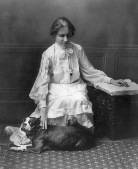 Helen Keller, rok 1904.