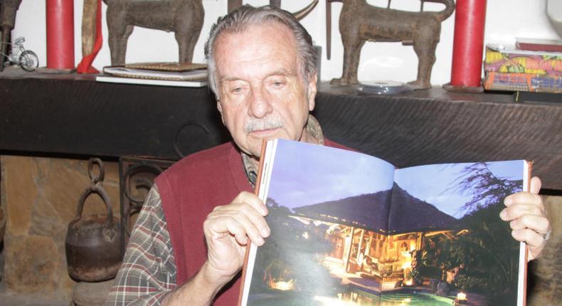 Uhuru Mourns owner of iconic African Heritage House Alan Donovan