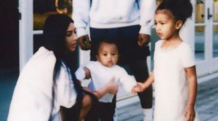 Kim Kardashianék alig várják harmadik gyerekük születését /Fotó: Northfoto