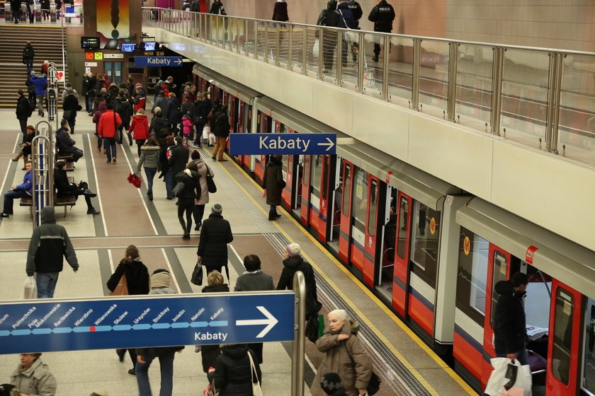 Metro nie będzie kursowało po świętach.