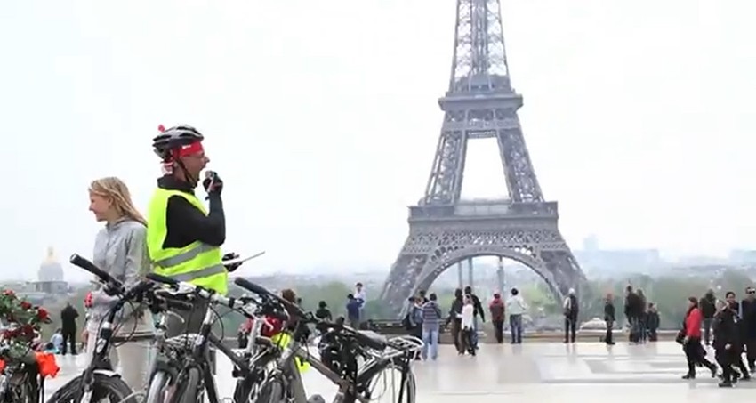 ... i biciklista je morao da zevne