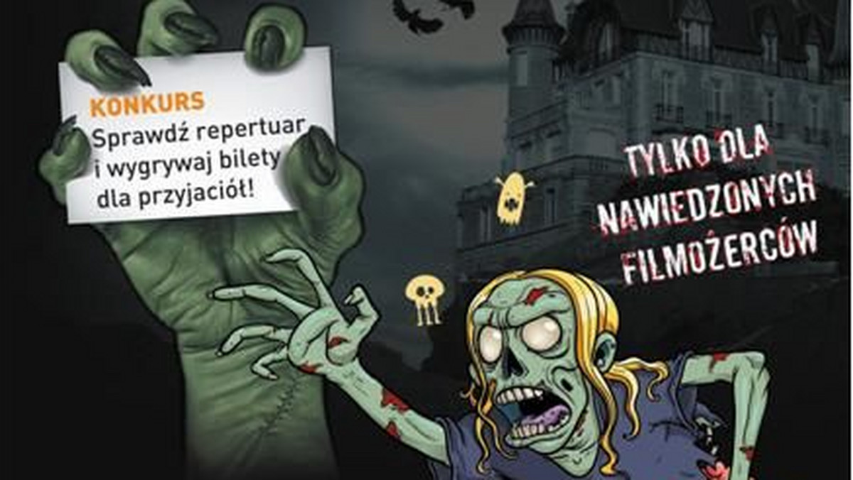 Zbliża się Halloween! Jesteś pewny, że dobrze przygotowałeś się na najstraszniejsze święto roku? Specjalnie dla wszystkich fanów kina grozy Cinema City przygotowało specjalną niespodziankę – nocny maraton horrorów, który wystartuje już 31 października o godzinie 21:00. Tym razem to widzowie decydowali o repertuarze, a bilety w cenie 23/25 zł są już dostępne w kasach kin! Najwięksi znawcy horrorów mogą także wygrać zaproszenia na stronie www.cinema-city.pl/Halloween.