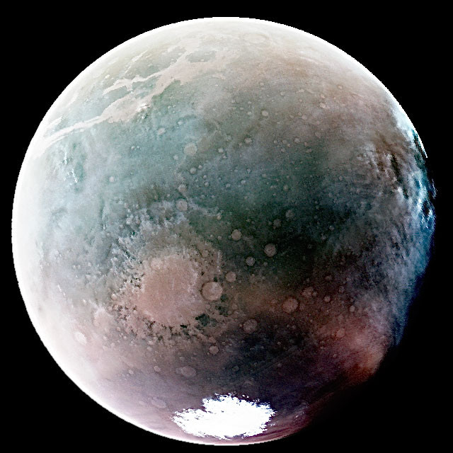 Mars w ultrafiolecie