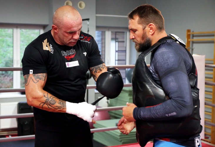 Przemysław Saleta szykuje się do walki z Tomaszem Adamkiem