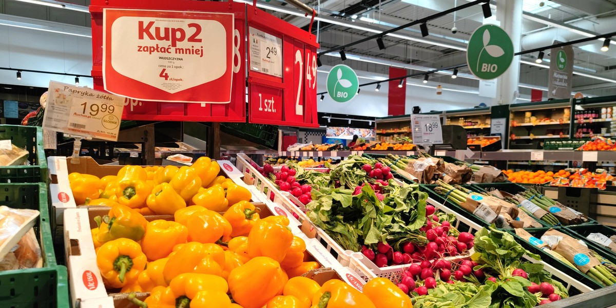 Ceny w Auchan będą wyglądać inaczej