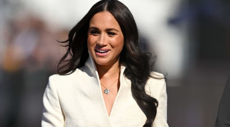 Meghan Markle Angliába repült, hogy részt vegyen Erzsébet királynő platinajubileumi ünnepségén. Fotó: Getty Images