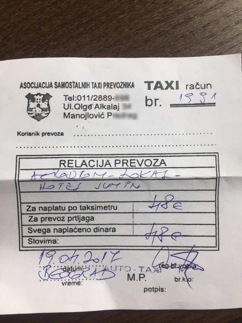 Račun koji je dobio Nemac