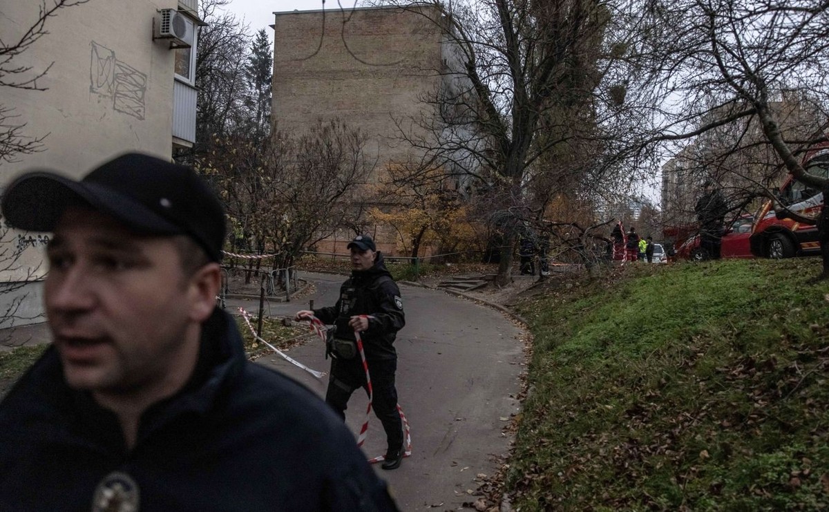 Rosyjski atak na Kijów