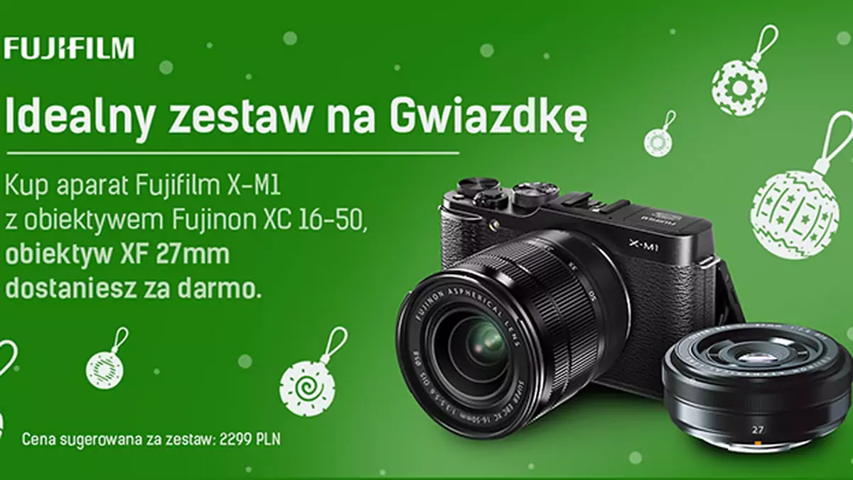 Świąteczne promocje Fujifilm na aparaty i obiektywy