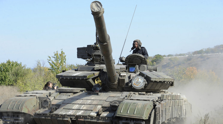 Készültségben az ukrán hadsereg, orosz támadástól tartanak /Fotó: AFP