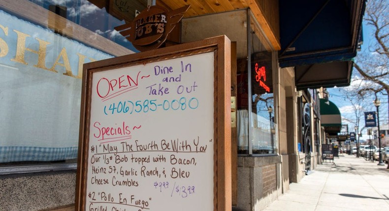 Main Street in Bozeman, Montana. Wyoming and Montana have been hot spots for new businesses.William Campbell/Getty Images