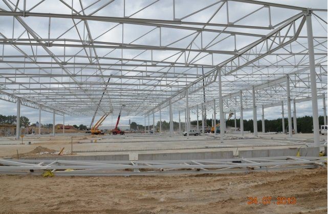 Drugi etap inwestycji, związany z budową kolejnych 30.000 m2 powierzchni produkcyjnej, planowany jest na przyszły rok. Infrastruktura do rozpoczęcia budowy drugiego etapu ECS jest już przygotowana. <br><br> fot. Materiały prasowe DRUTEX