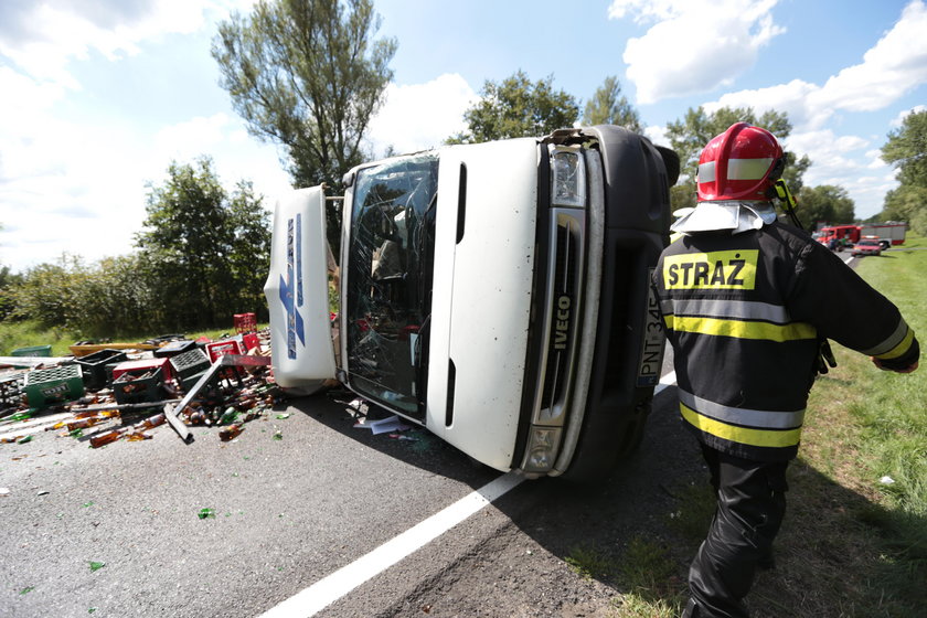 Wypadek na "trasie śmierci"