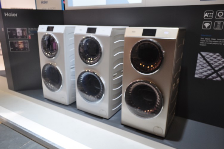 Dwubębnowa pralka Haier