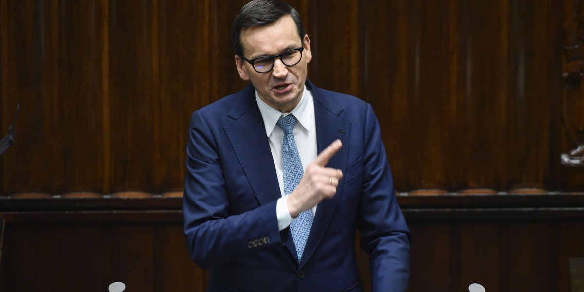 Naprawdę pokazywali to w "starym" TVP? Morawiecki uważa, że tak.