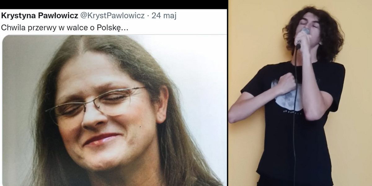 Paweł Kieler zrobił piosenkę z wpisów Krystyny Pawłowicz.