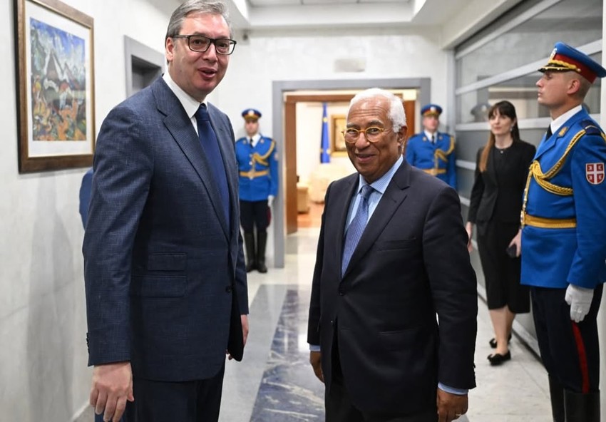 Aleksandar Vučić i Antonio Košta