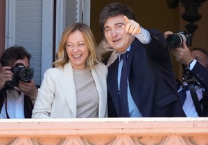 Đorđa Meloni i Havijer Milej u Buenos Ajresu
