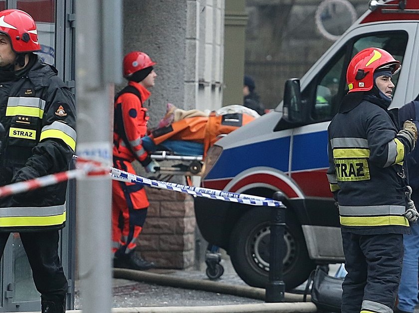 Eksplozja w kamienicy