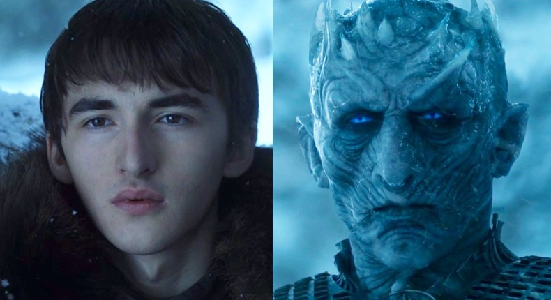 Bran Stark Night King Game of Thrones