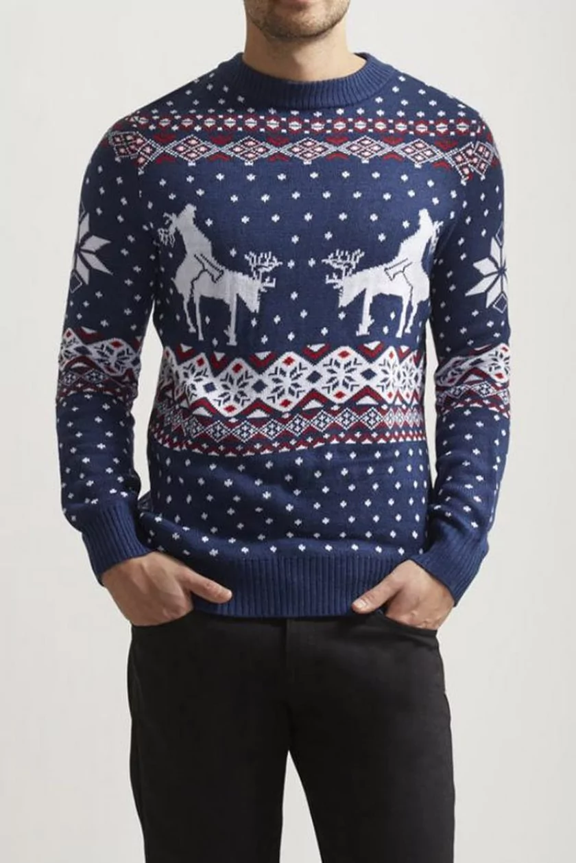 Najbrzydsze świąteczne swetry. Obciachowe swetry na święta Bożego Narodzenia