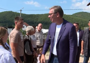 Aleksandar Vučić obilazi Raški okrug