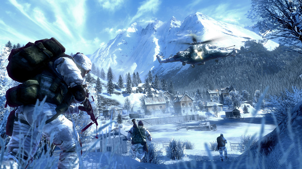 Kadr z gry "Battlefield: Bad Company 2"