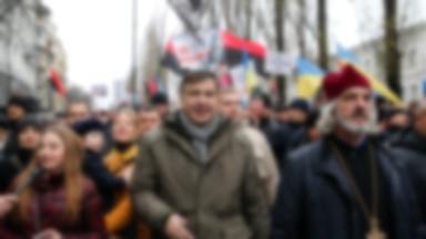 Saakaszwili nawołuje do impeachmentu Poroszenki. Demonstracja w Kijowie