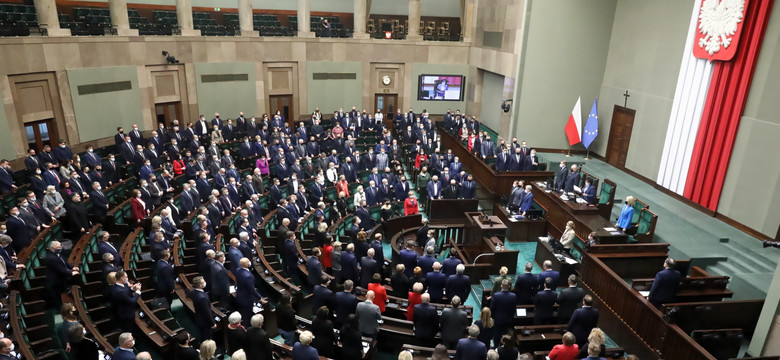 Sejm podjął uchwałę ws. agresji na Ukrainę. Wezwał do nałożenia sankcji na Rosję