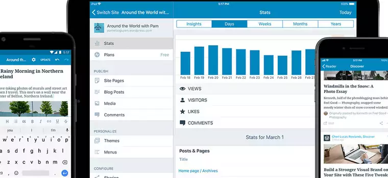 WordPress na urządzenia Apple bez aktualizacji. Winne zasady z App Store
