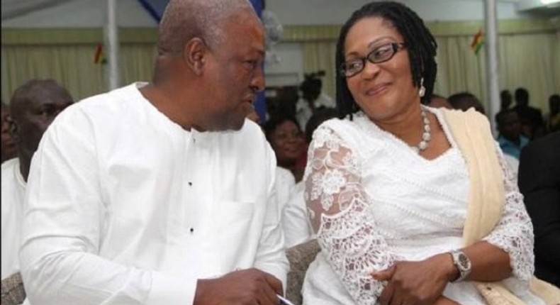 John Mahama and Lordina Mahama