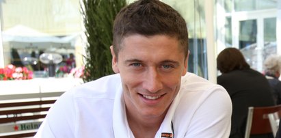 Lewandowski spotkał się z seksowną modelką