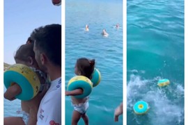 Otac BACIO ĆERKU U MORE DA NAUČI DA PLIVA, a onda se desio NAJVEĆI HOROR IKAD: Zbog njegovog "PODUČAVANJA" srce silazi pravo u pete