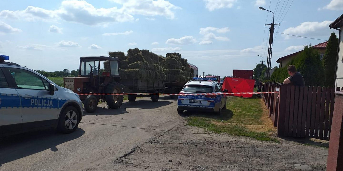 Chciał pomóc dziadkowi. Spotkała go śmierć