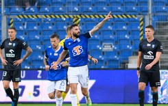 Napastnik Lecha chce przypomnieć się rodakom w Lidze Europy