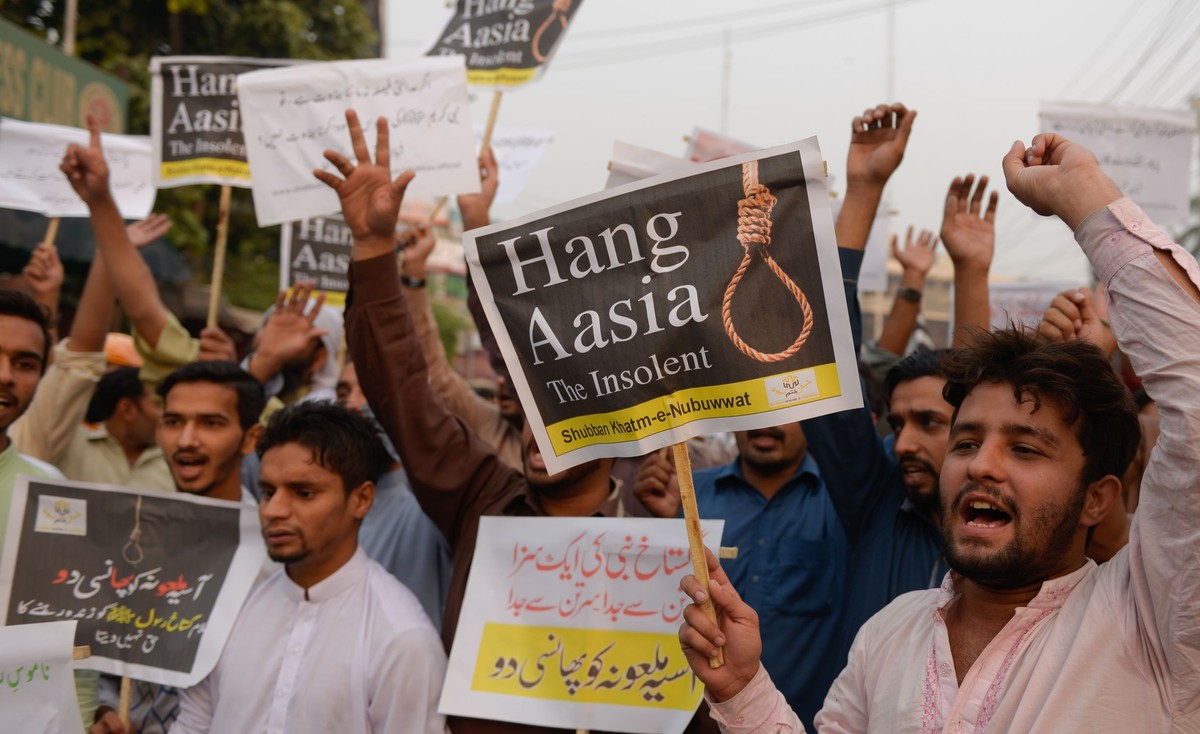 Protesty po decyzji o uwolnieniu Asii Bibi