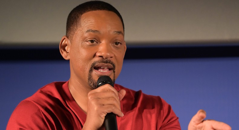 Will Smith speaks on stage at In Conversation with Will Smith during the Red Sea International Film Festival 2023 on December 02, 2023 in Jeddah, Saudi Arabia.Eamonn M. McCormack/Getty Images for The Red Sea International Film Festival