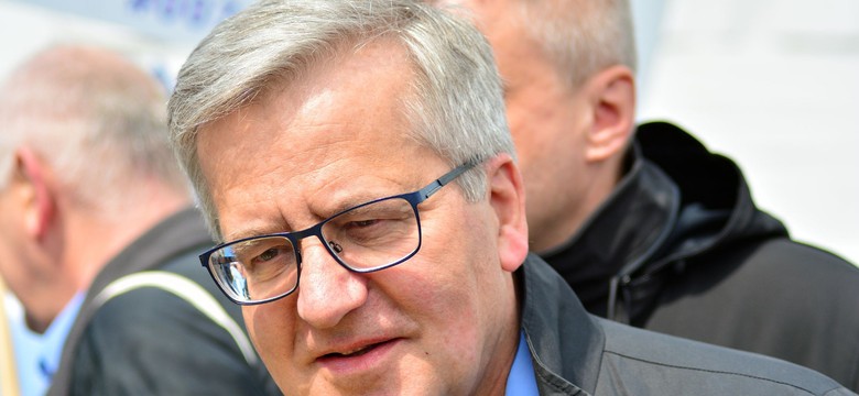 Komorowski o prawyborach w PO: Jaśkowiak musi dojrzeć do polityki centralnej