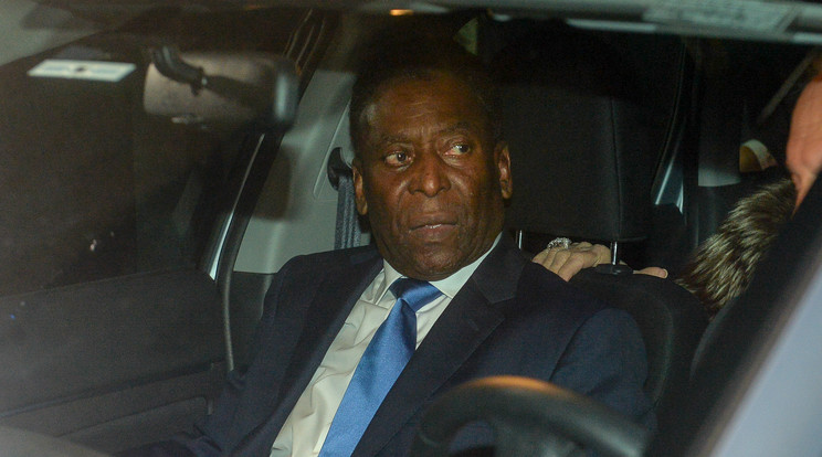 Így érzi magát műtétje után Pelé /Fotó: Northfoto
