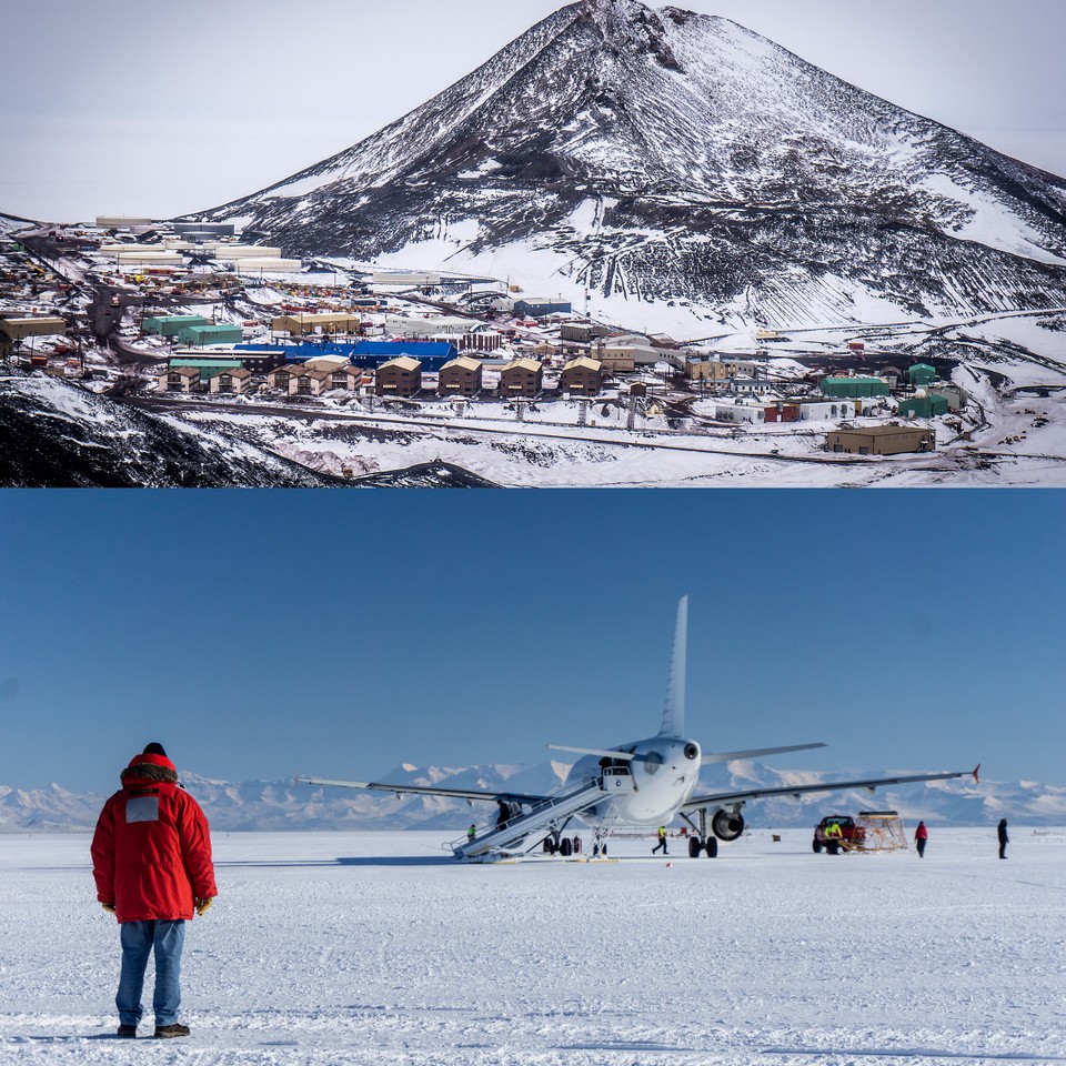 Stacja antarktyczna McMurdo, Wyspa Rossa