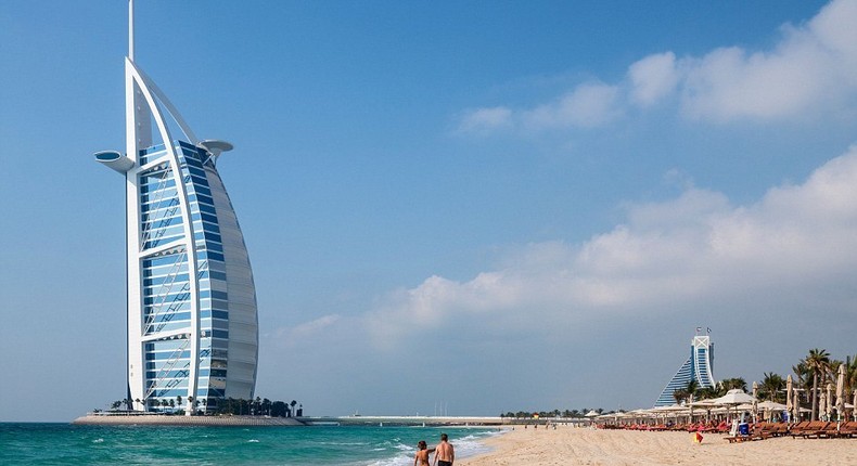 Dubai beach