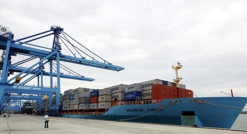 A general view of the commissioned berth No. 19 at Kilindini Port in Kenyan's coastal town of Mombasa August 28, 2013. REUTERS/Joseph Okanga