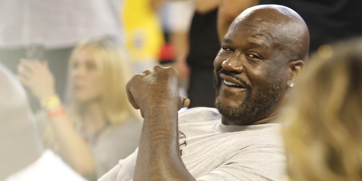 Shaquille O'Neal w hali na Bemowie