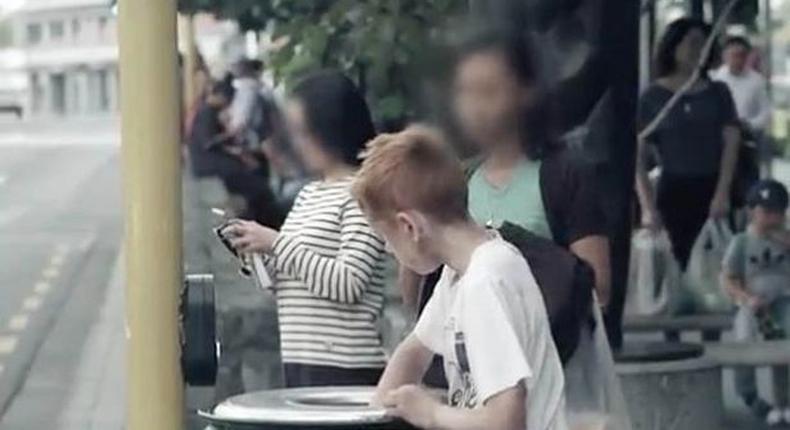 This video shows why you should never ignore a 'homeless' child