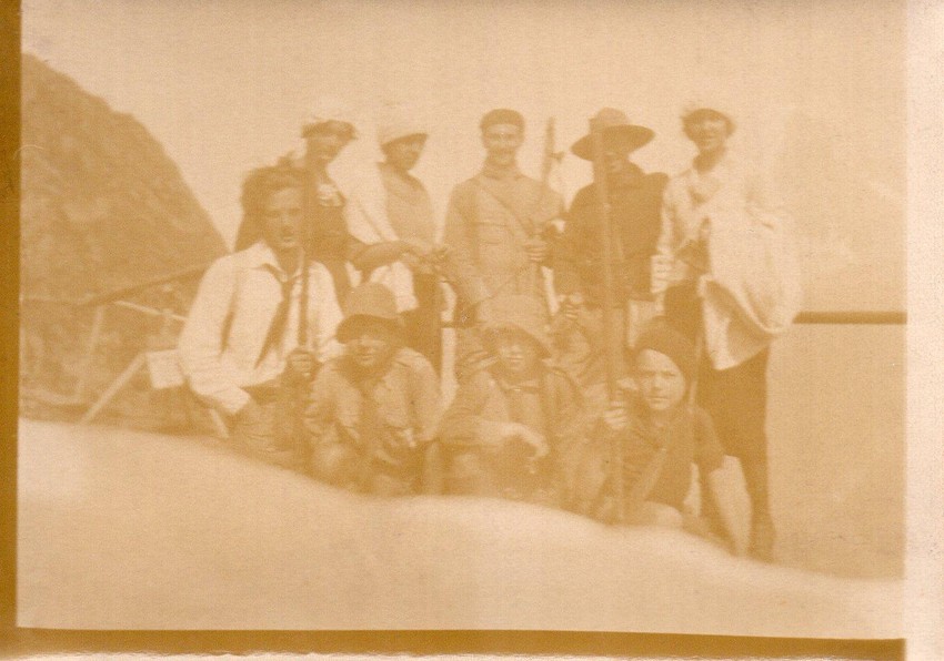 Miloš Crnjanski u lovu